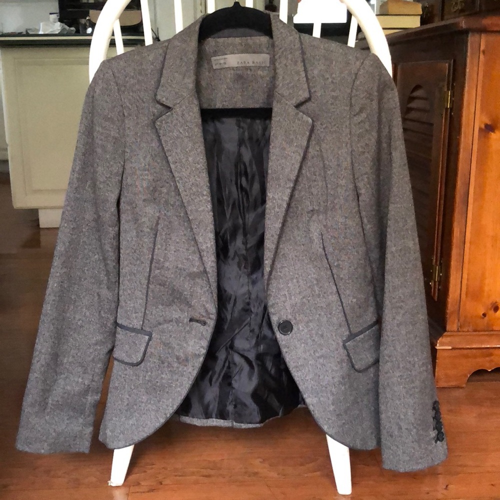 Zara 1 Button Blazer